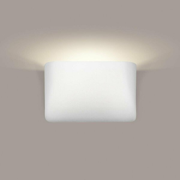 A19 Lighting Balboa E26 Base Dimmable LED Wall Sconce, Bisque 1301-1LEDE26